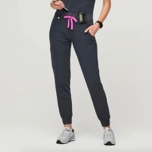 High Waisted Zamora Jogger Scrub Pants